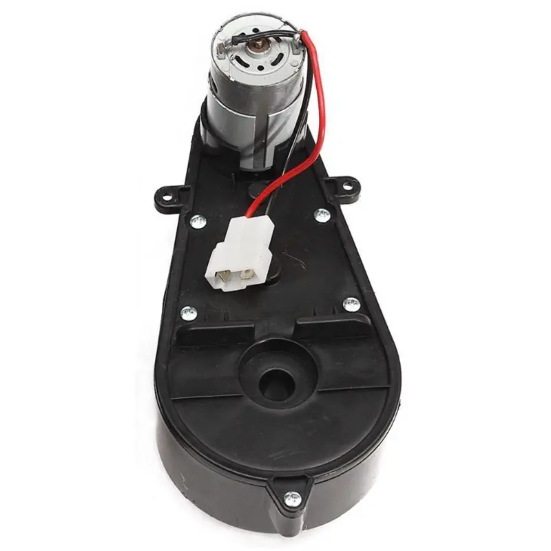 الساخن 2 Pcs 550 العالمي الأطفال الكهربائية سيارة علبة التروس مع موتور ، 12Vdc المحرك مع العتاد مربع ، أطفال ركوب على سيارة طفل سيارة أجزاء