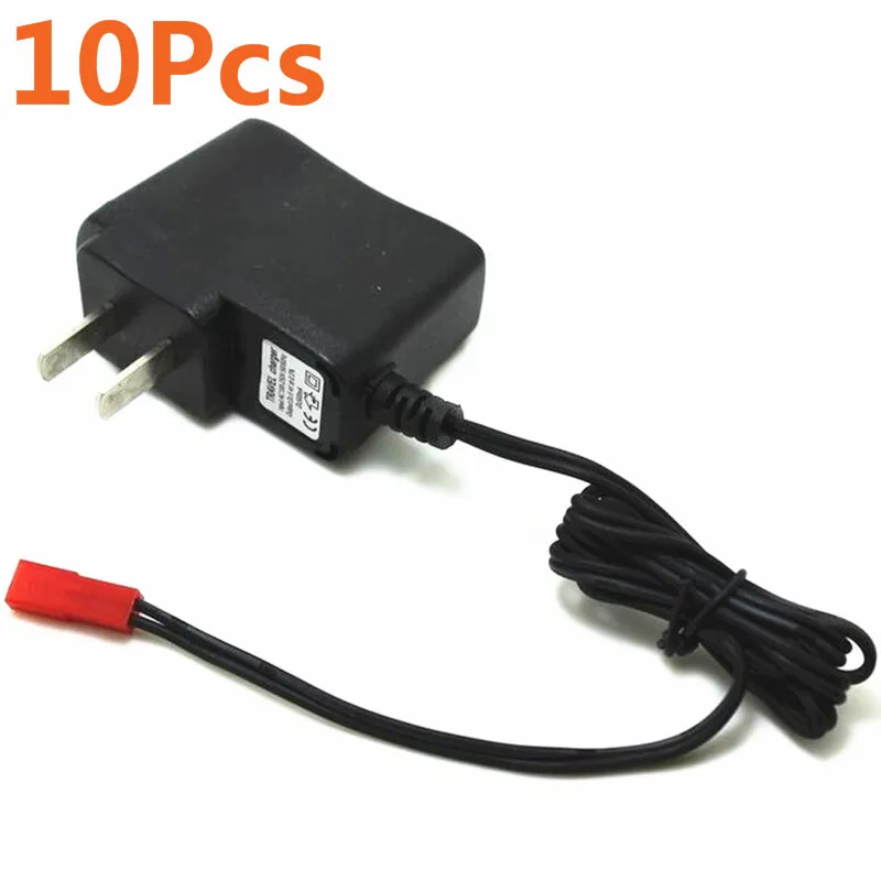 10Pcs Travel 110-250V Rechargeable Glow Plug Igniter Ignition AC Charger 1.5V-2.4V  6V-8V 7.2V-8.4V For RC Car Battery Chargers