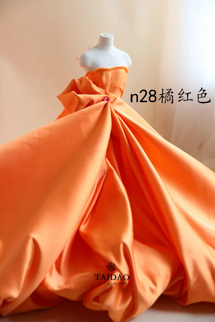 150x100cm Satin thick small pure color cloth fabric yarn curtain diy  satins purple high density wear-resistant 280g/m