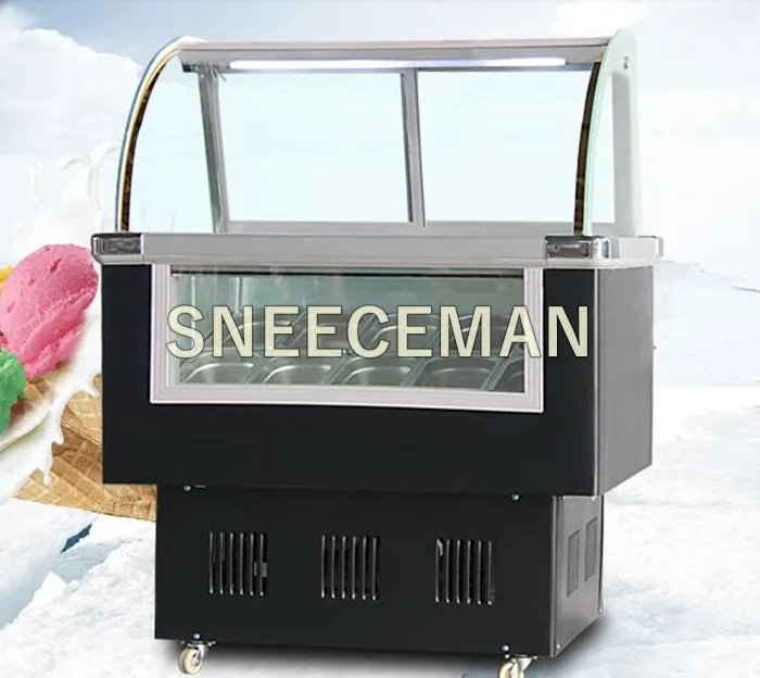 아이스크림 쇼케이스 냉동고, 아이스크림 디스플레이 캐비닛 냉동고