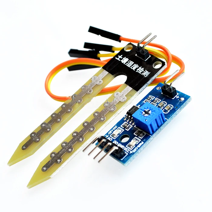 Free Shipping with track 30pcs Soil Hygrometer Humidity Detection Module Moisture Water Sensor Soil moisture for Arduino