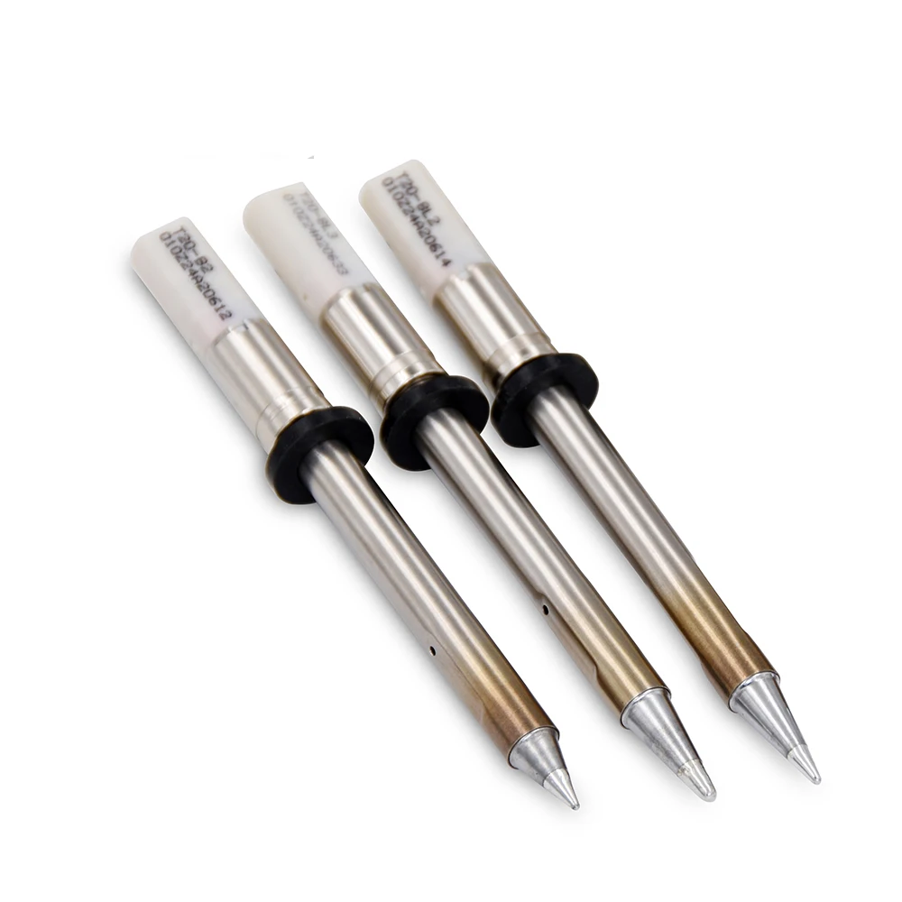 

3 PCS T20 Series Soldering Iron Tips T20-B2 T20-BL2 T20-BL3 for FX838 Solder Station and FX8301/FX8302 Soldering Iron