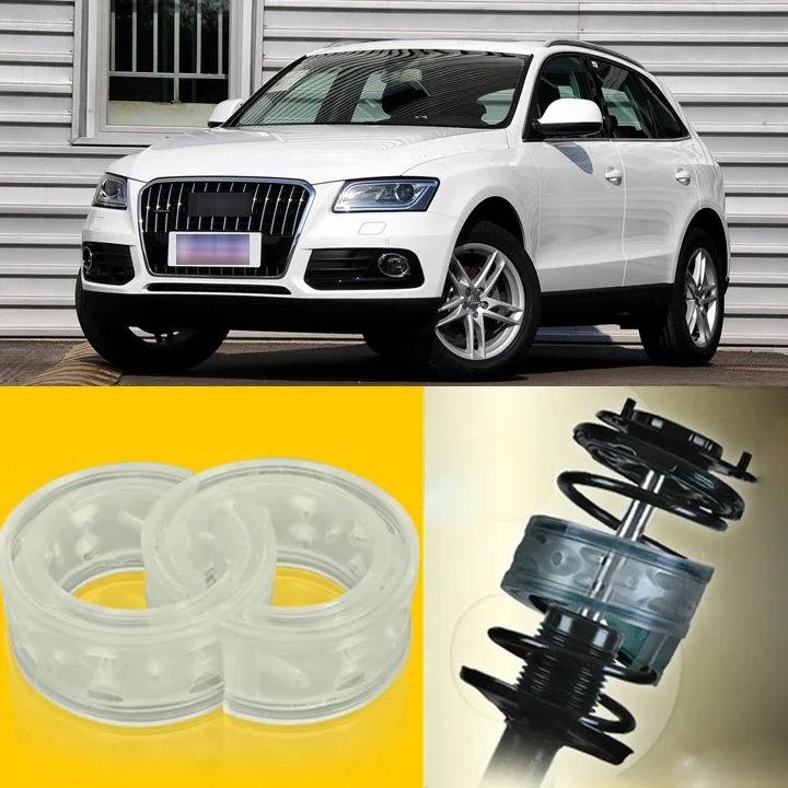 

2pcs Power Front /Rear Shock Suspension Cushion Buffer Spring Bumper For Audi Q5