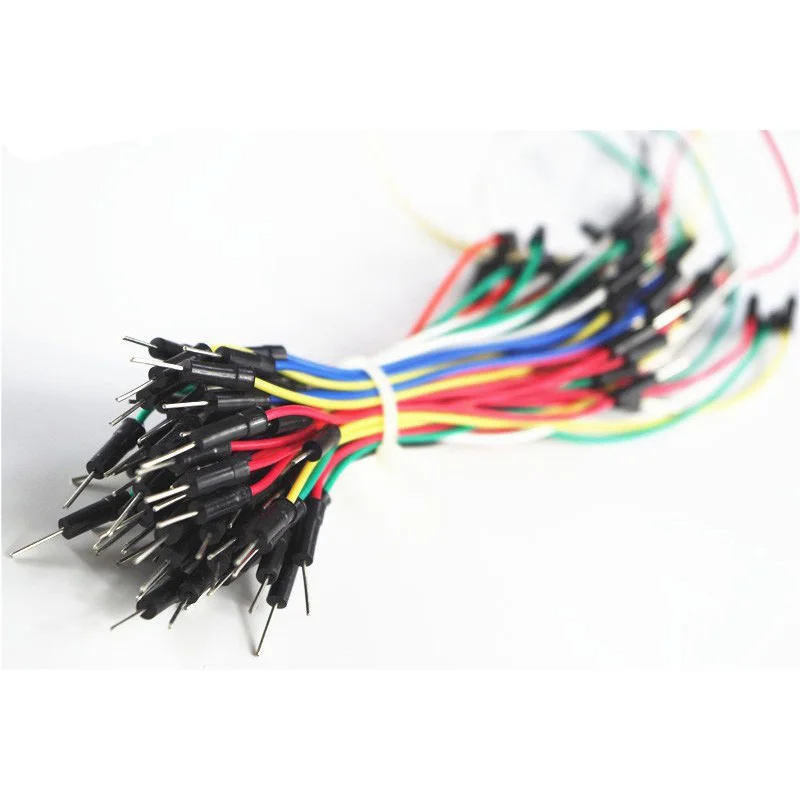 65pcs Duponet Cable Male To Maloe Jump Wire Jumper Line For Arduino  Breadboard 65 Jump Wires Diy Rc Toy Robot Car Chasiss