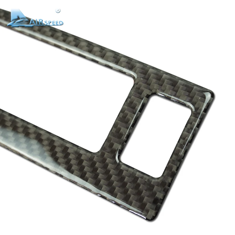 Real Soft Carbon Fiber Sticker for Subaru Forester 2013 2014 2015 2016 2017 2018 LHD RHD Car Seat Button Cover Sport Button