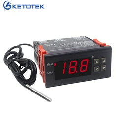 220V 10A/30A Egg Thermostat Incubator Farming High Accuracy Thermostat Regulator Temperature Controller