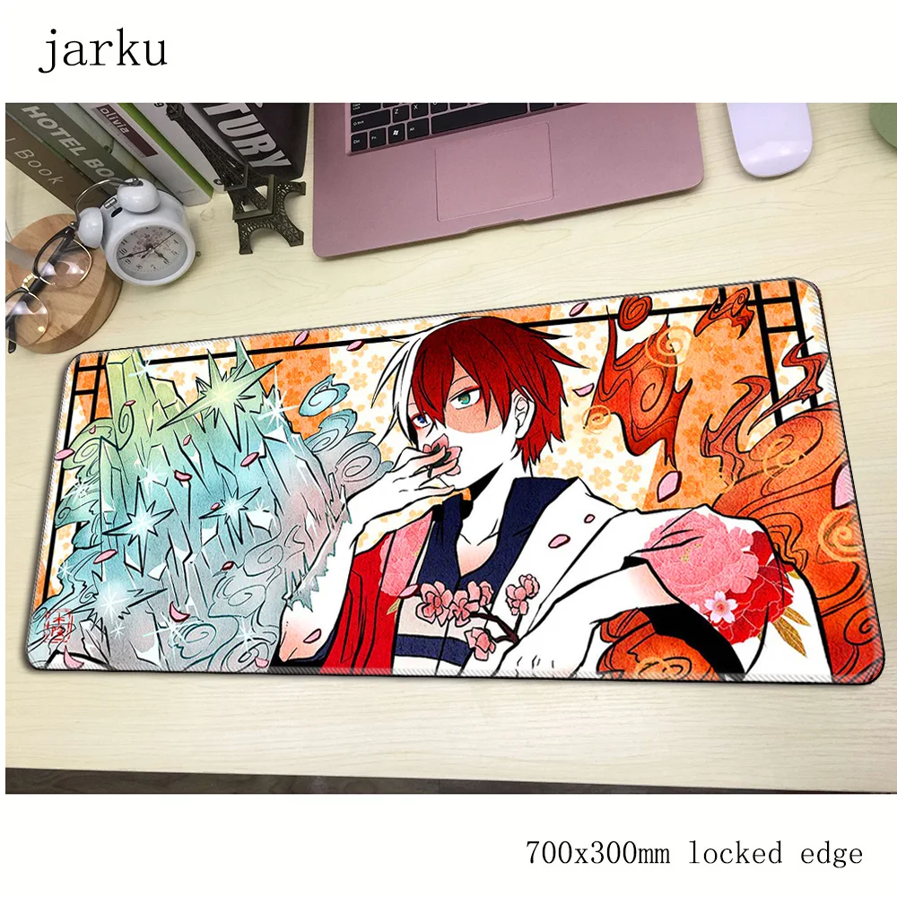 Игровой коврик для мыши «Моя геройская Академия», 700x300 мм, коврик для мыши для ноутбука, большой игровой коврик для мыши, большой мультяшный коврик для мыши, ПК, Настольный коврик для мыши