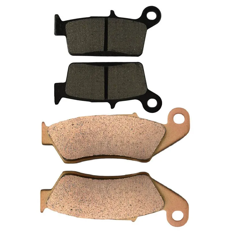 AHL Motorcycle Front and Rear Brake Pads for KAWASAKI KLX250 S 1997-2006/KLX400 R SR 2003-2004/ KLX650 R D1 -1996