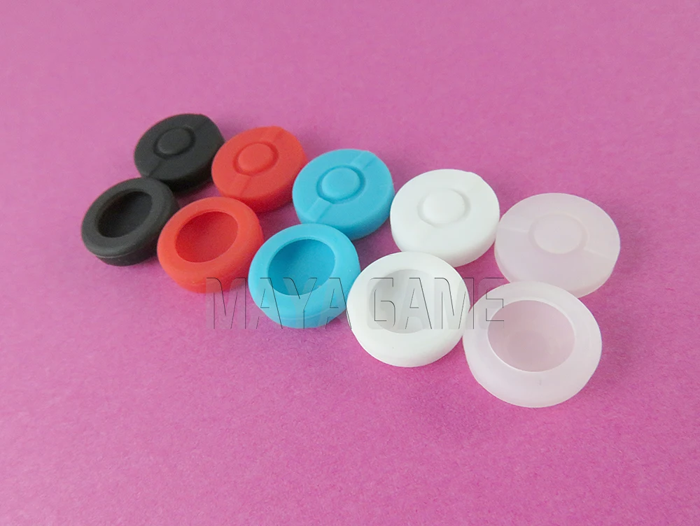 Thumb Grips Caps For NS Nintend Switch Poke Ball Silicone Non-slip Thumb Grip For Pokeball Handle Button Cap