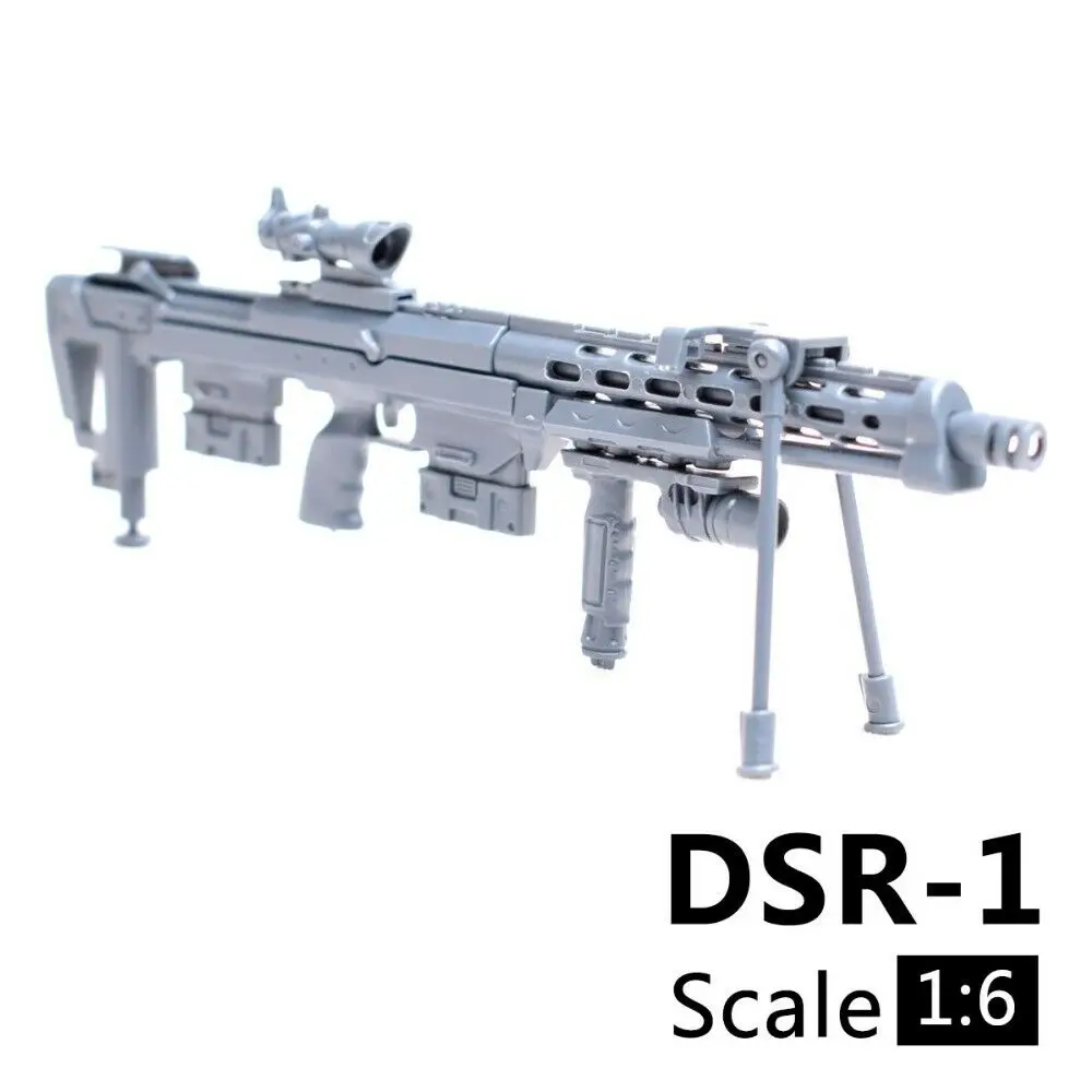 1/6 Maßstab DSR1 Gewehrmodell Bausatz Puzzle Bausteine Gewehr Soldat Gewehr für Actionfiguren – Detail 21