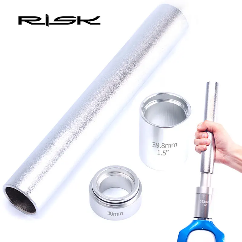 RISK Bicycle Fork Base Installation Tool MTB Mountain Bike Headset Bottom Washer Setting Tool For 28.6/1.5/1.25 Fork Repair Tool