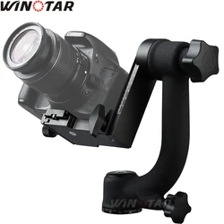 Pro 360 Degree Vertical Panorama Gimbal Tripod Head 1/4