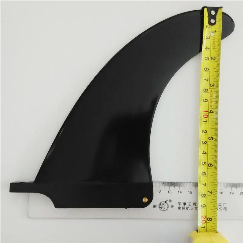 Surfboard Fin 6.5 inch Single Tab Quillas Surf Longboard Fins Center Quilhas Paddle Surfboard Plastic Fins Padleboard Accesories