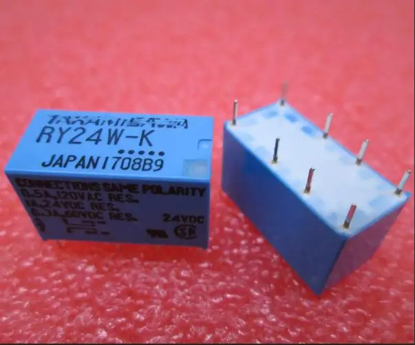 

ГОРЯЧАЯ НОВОЕ реле RY24W-K RY24W 24W-K 24W 24VDC DIP8