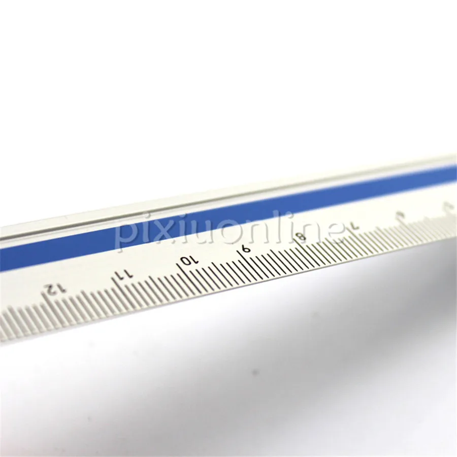 1pc J606b Scale 15cm Aluminum Alloy Ruler Students Experiment Use DIY Model Making Free Shipping Italy France Korea