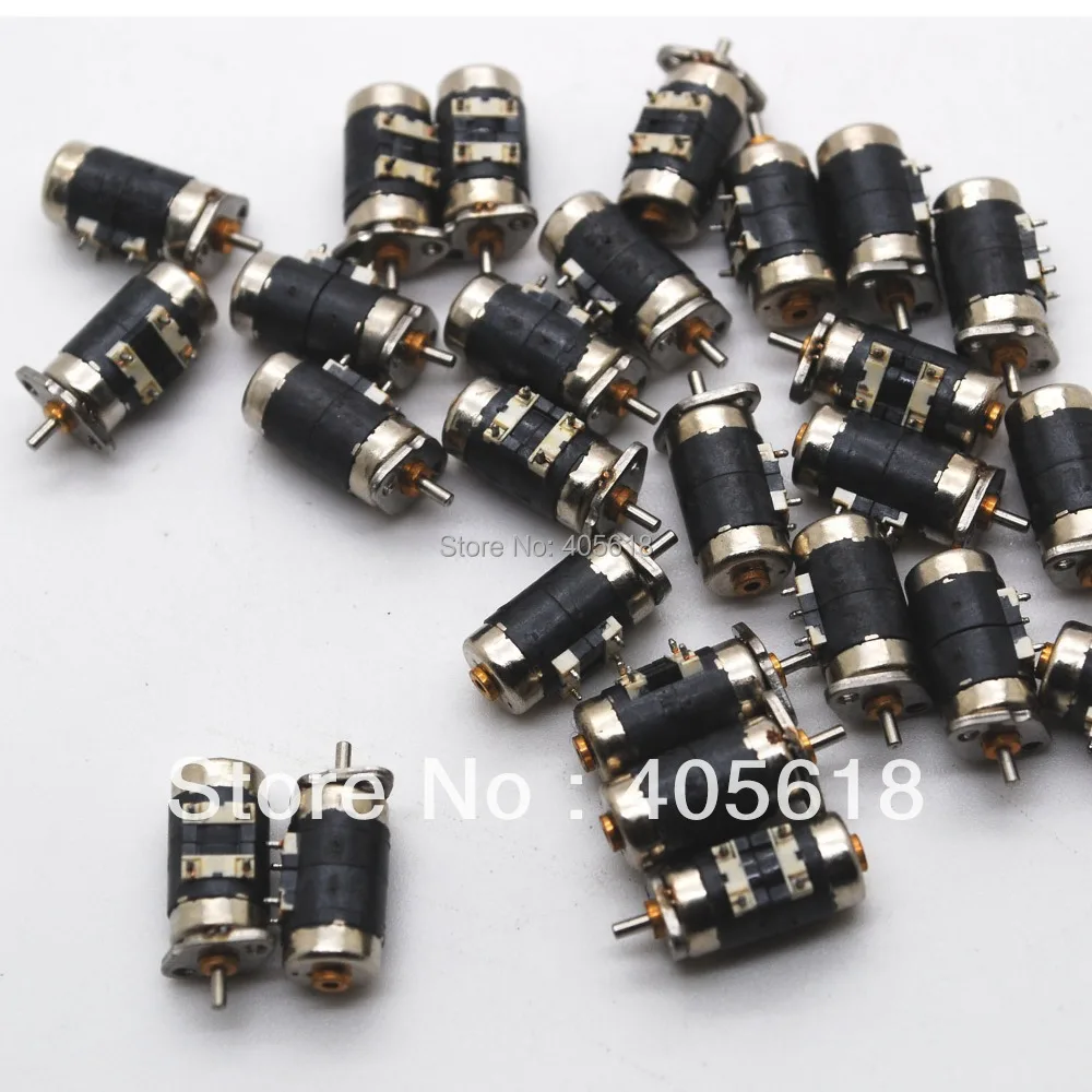 20PCS 4 Wire 2 Phase Miniature stepper motor D6mm x H11mm