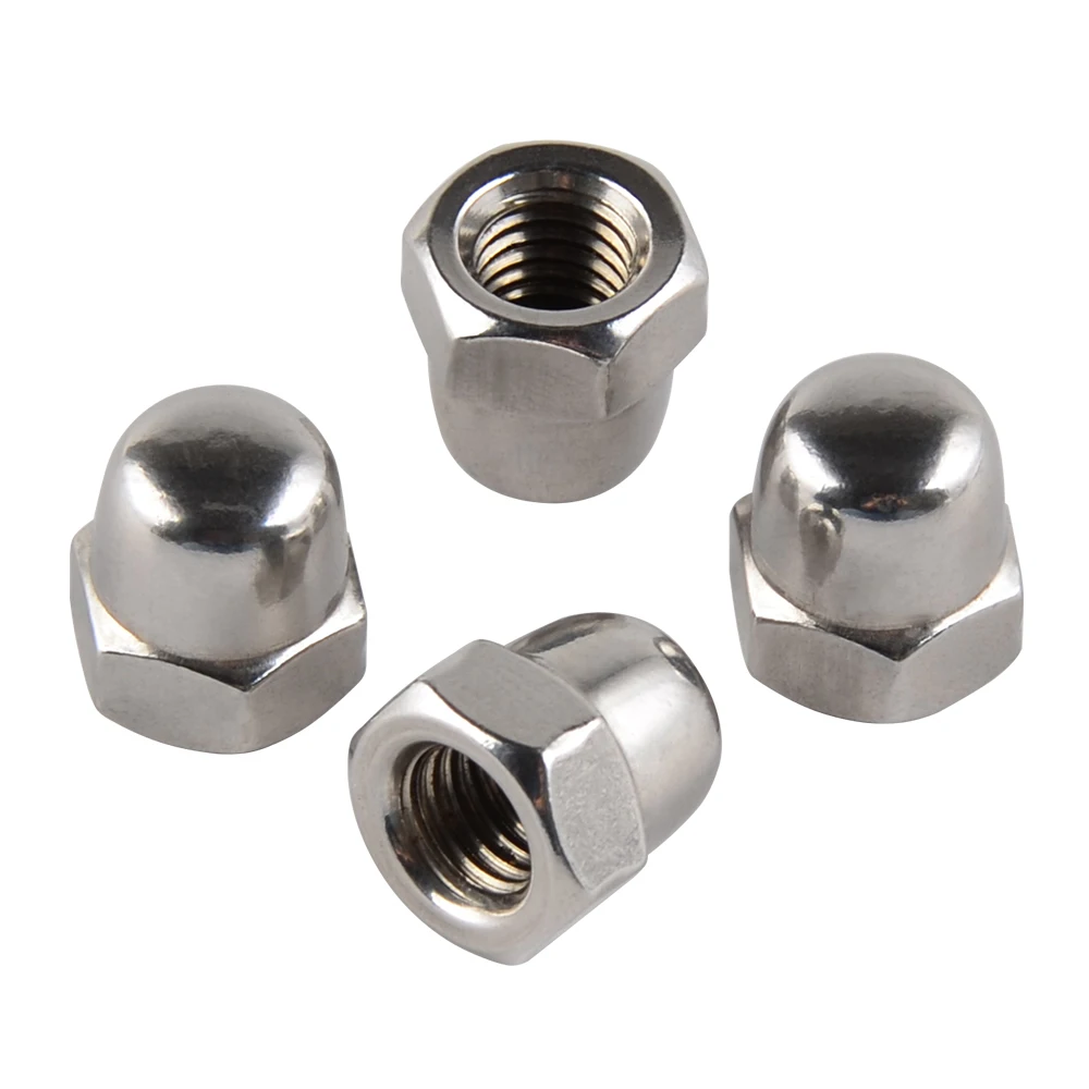 

4Pcs M6 M8 M10 Acorn Cap Nut Cap Fit For Honda Suzuki Yamaha Motorcycle Dome Head Nut 6MM 8MM 10MM M6x1 M8x1.25 M10x1.25