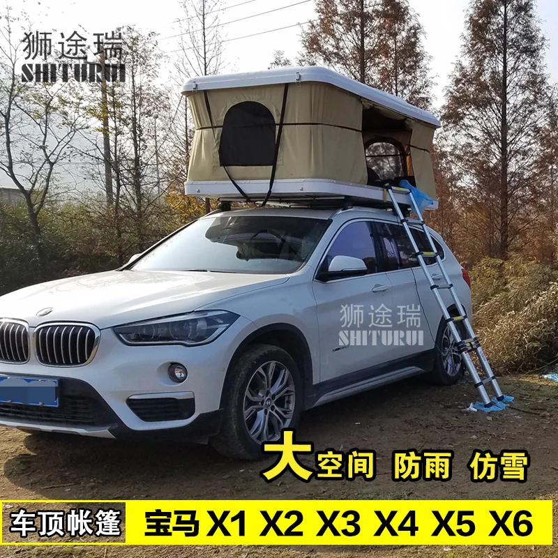 Car roof tent hydraulic speed factory outlet multi-color selection with lock support high speed 120 yards SUV off-road vehicle