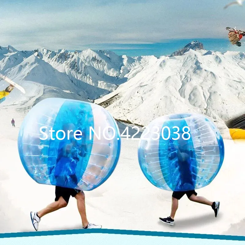 Free Shipping 1.5m Air Bubble Soccer Zorb Ball Loopy Ball Inflatable Human Hamster Ball Bumper Ball Bubble Football For Adults