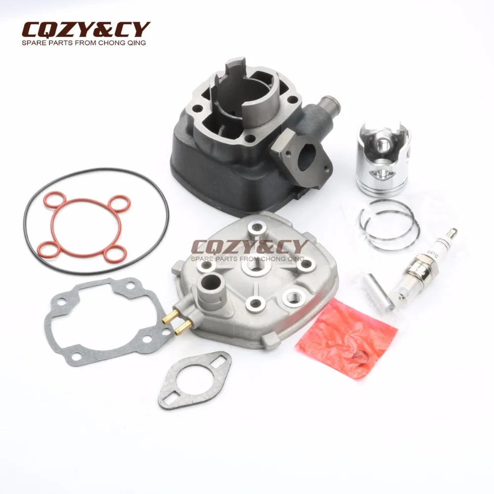 50cc cylinder kit & Cylinder Head Cap & High quality crankshaft for Malaguti F12 Phantom Firefox TDS LC F15 40mm/10mm 2T