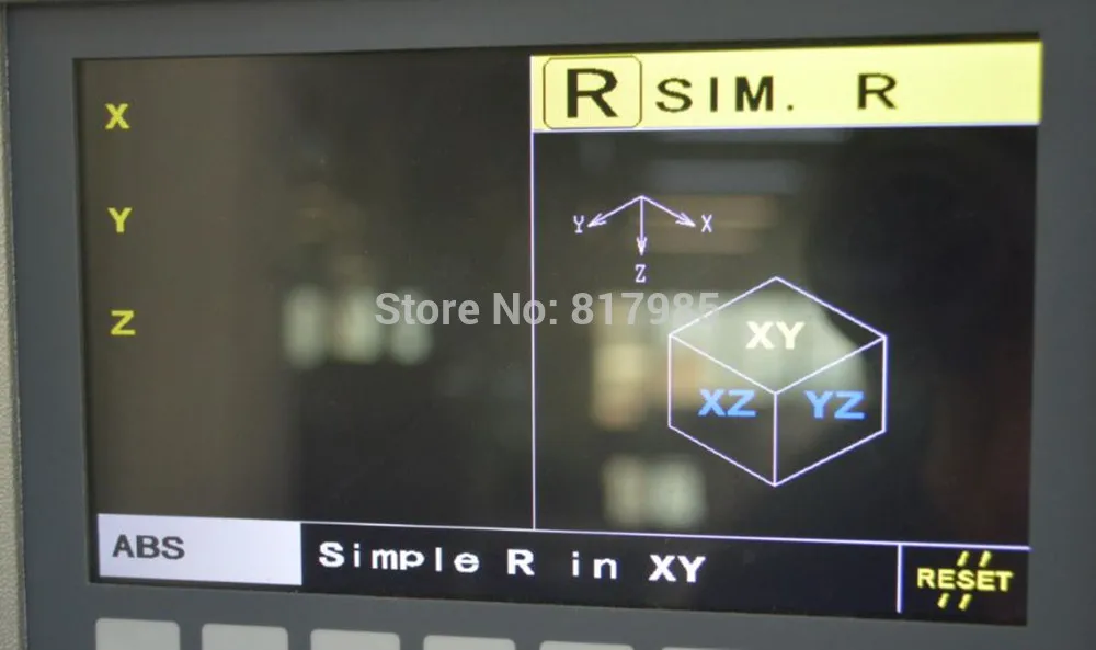 Imagem -03 - Sistema Dro com Tela Lcd de Leitura Digital e Eixos Easson para Torno