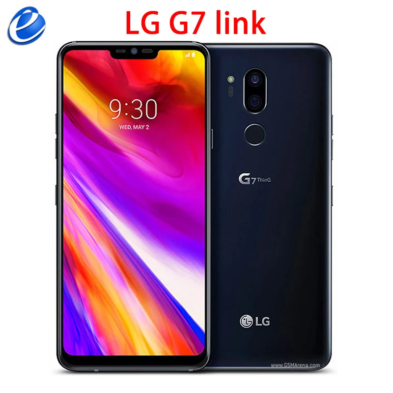 Unlocked LG G7 ThinQ Android Octa 64G ROM 4G RAM NFC Fingerprint Android Cellphone good as