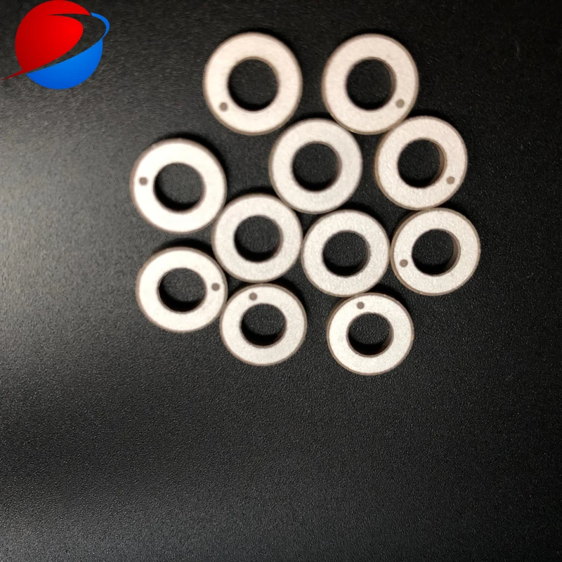 10x5x2mm Ring piezoelectric ceramic P8 wafer for tooth cleaning