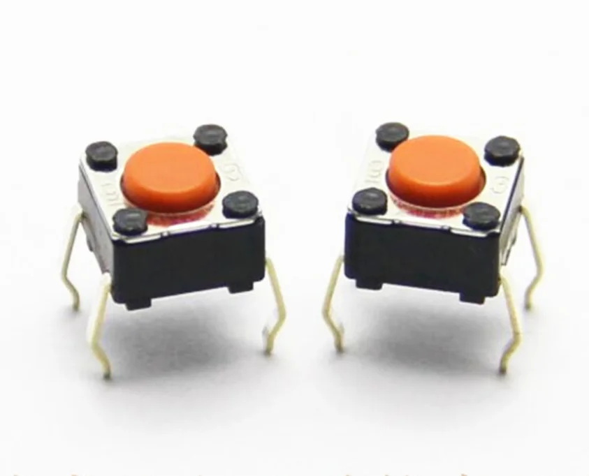 50Pcs/lot New original B3F series light touch switch button B3F-1000 0.98N / B3F-1002 1.47N / B3F-1005 2.55N 6*6*4.3mm