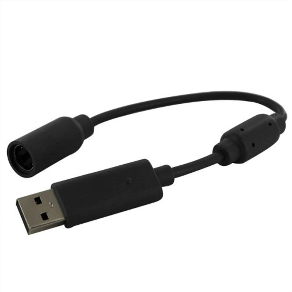 Imagem -04 - Usb Breakaway Break-off Cabo com Filtro para Xbox 360 Preto 100 Pcs por Lote