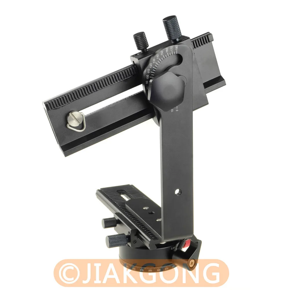 DSLRKIT 360องศาหมุนPanoramicการจัดทำดัชนีRotator + 2 Way Sliderรถไฟ+ Lยึดชุด