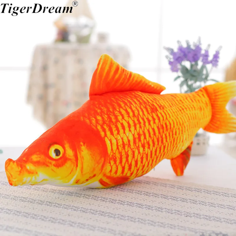 One Piece Super Soft PP Cotton Stuffed Fish Plush Toys High Quality Cushions Creative Dolls Sleeping Pillows For Children 5 Size