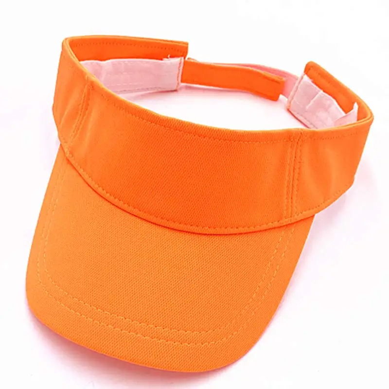 Men Womens Sport Visor Caps Sun Visor Hat Mesh Breathable Neon Orange,Neon Pink,Lavender Neon Yellow Green