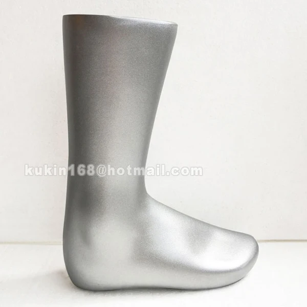 Mannequin ankle, foot used for ankle guard support