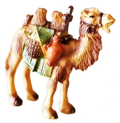 Handmade Painted Qatar Camel Resin Crafts Creative Home Decor Dubai United Arab Emirates Tourism Souvenir Gif