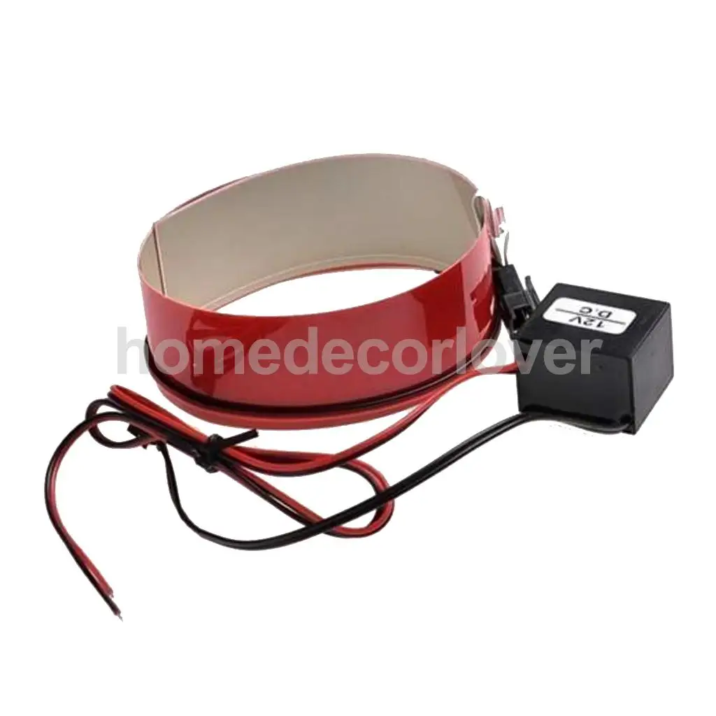 Red 12V Electroluminescent Panel EL Tape Back Light  6 Colors With Inverter