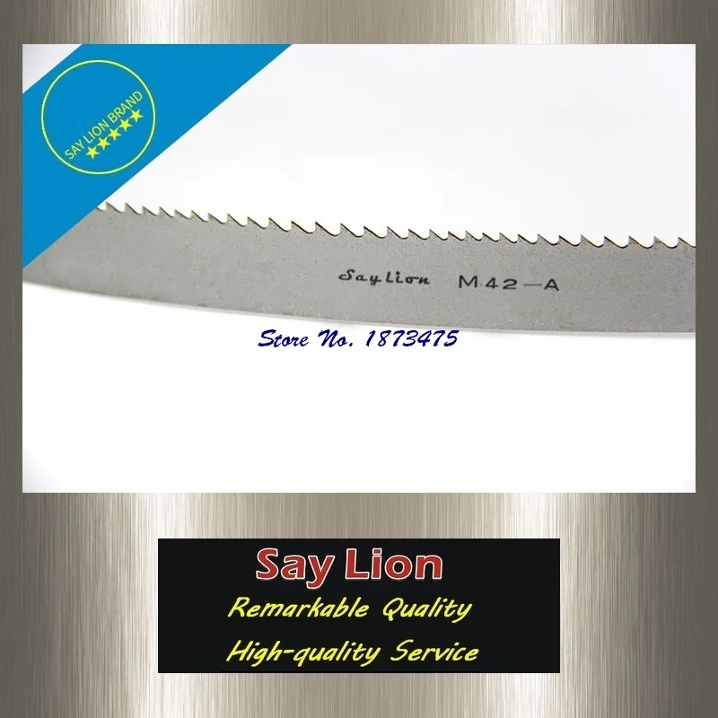 (1pc or 3pcs/lot) 1435x13x0.6x14T HSS metal cutting band saw blade M42 Bi-Metal bandsaw