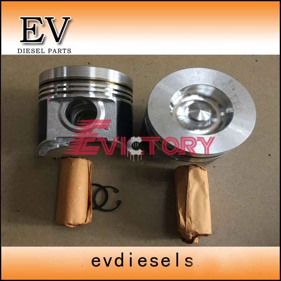 For Bobcat excavator V3300 V3300T V3300-DI piston and piston ring set