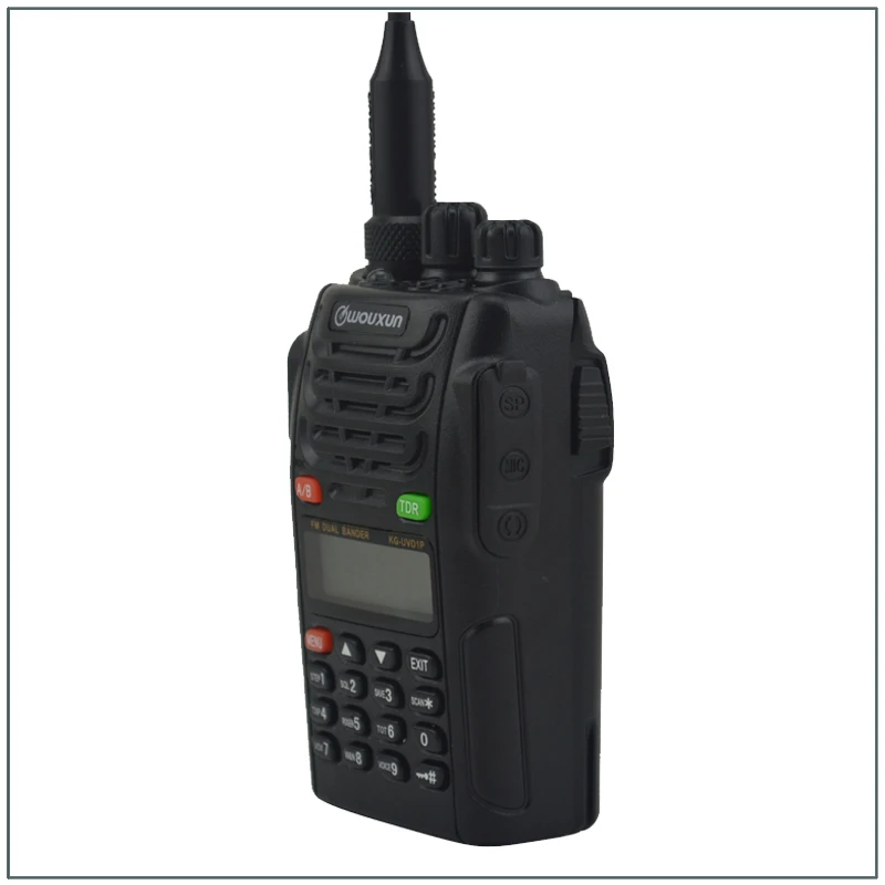 Wouxun KG-UVD1P Dual Band Two Way Radio 136.000-174.995MHz & 216.000-260.995MHz 5W 128Channel  FM IP55 waterproof Walkie Talkie