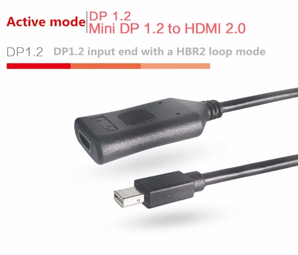 HDMI-Chế Độ Hoạt Động DisplayPort To HDMI Nam Đến Nữ Adapter Hỗ Trợ Cực Cao Cấp 6 Màn Hình Outp 4 @ 60Hz