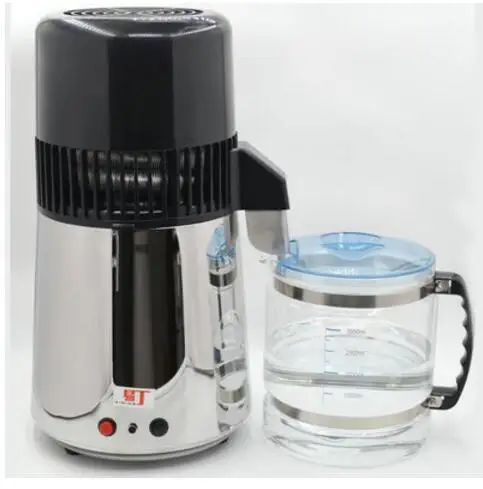 New Version Water Distiller Pure Water Filter Purifier Stainless Steel Body