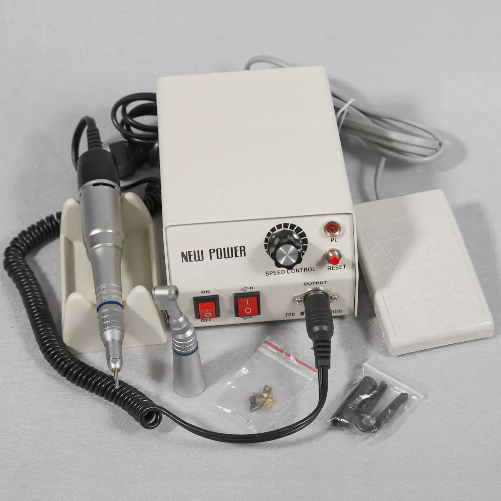 

Marathon Dental Electric Micro Motor Polisher 35K RPM Handpiece Straight Contra Angle Polishing Unit