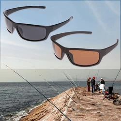 Newest Glasses Fishing Cycling Polarized Outdoor Sunglasses Protection Sport  UV400 Men 2Colors