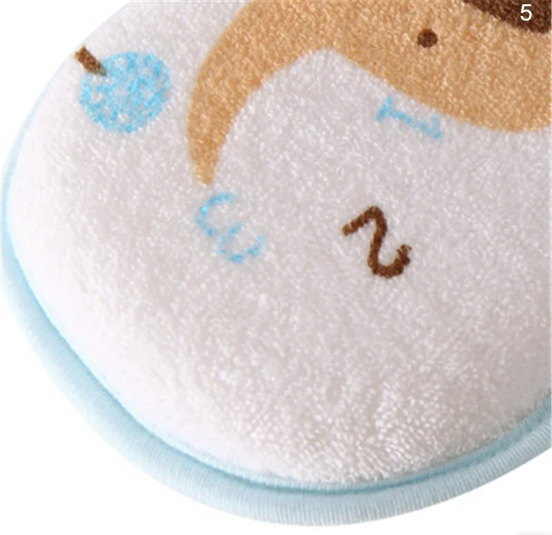 Cute Newborn Baby Shower Bath Sponge Rub Infant Toddle Kids Bath Brushes Cotton Rubbing Body Wash Towel Accessories