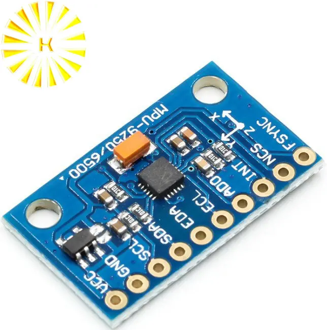 1Set IIC/I2C MPU-9255 MPU9255 Three-Axis Gyroscope+Accelerator+Magnetometer Sensor Board Module GY-9255 3-5V Power