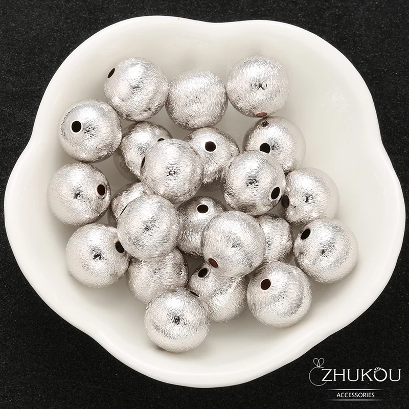 5Pcs/lot 12x12mm Best Quality Brass Cubic Zirconia Round Spacer Beads for DIY Jewelry Findings, Mixed Color, Model:PZ21