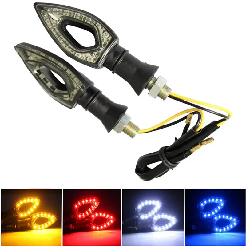 

EE support 12V Universal Motorcycle accessories ABS Waterproof Moto LED Turn Signals Light Refit Motorbike Hot sales