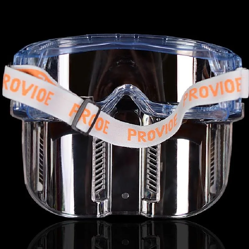 Full-face Safety Mask PC Lens Detachable Welding Polishing Dust-proof Transparent Protect Splash-proof Chemical Kitchen