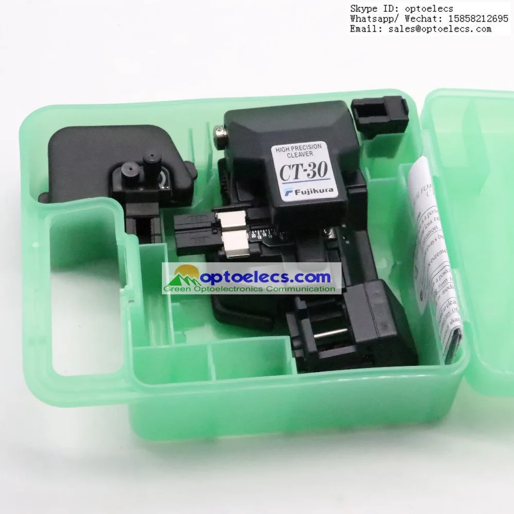 100% جديد الأصلي اليابان قاطع الألياف البصرية CT-30 (48,000 السواطير) الألياف البصرية الساطور CT30 CT-30A الساطور البصري