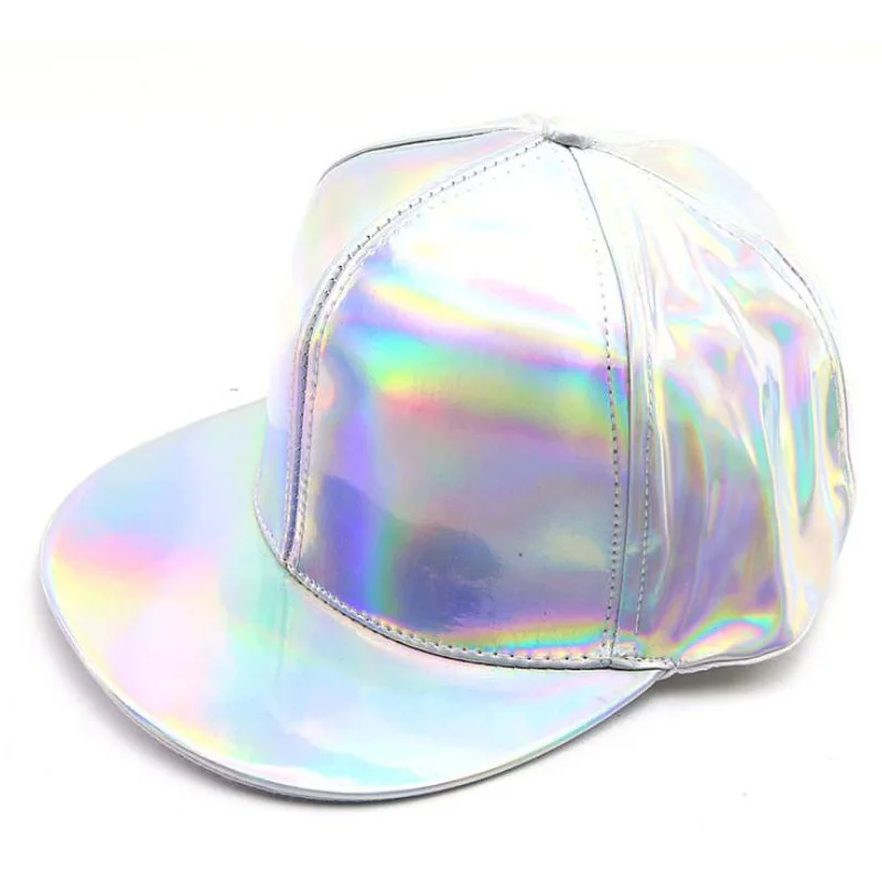 Doitbest Women PU Leather Baseball Cap Mens Hip Hop Spring Large Boys Girls Snapback Caps Suit For Teens Lovers Dance Party