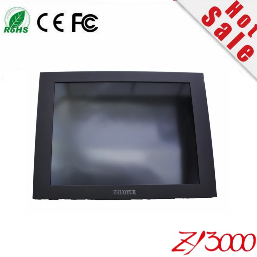 Computador Panel Computer 10.4 Inch Hdmi Vga Input Seiral (r232) Control Metal Casing Industrial Touch Screen Monitor For Pc